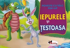 Coperta cărții Carte pop-up. Iepurele si testoasa