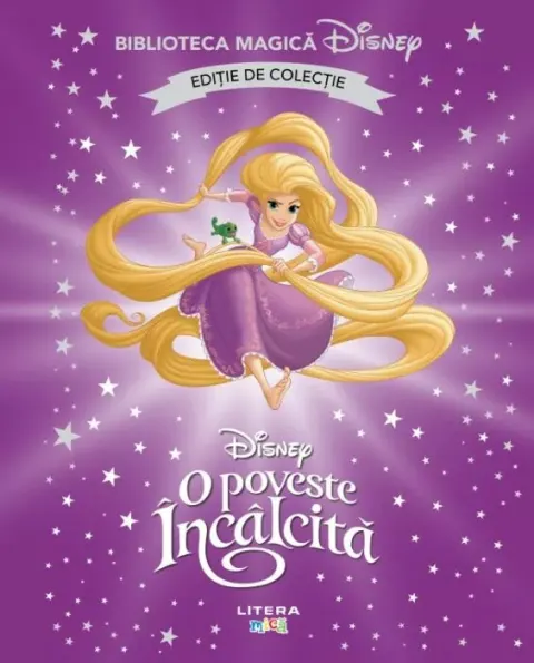 Coperta cărții O poveste incalcita. Biblioteca magica Disney