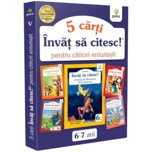 Coperta cărții Pachet Invat sa citesc! pentru cititori entuziasti 5