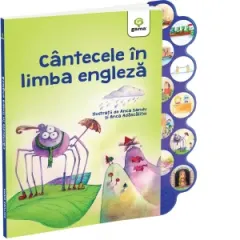 Coperta cărții Cantecele in limba engleza