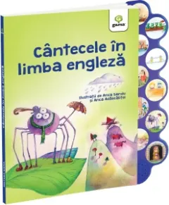 Coperta cărții Cantecele in limba engleza