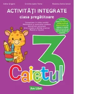 Coperta cărții Activitati integrate, clasa pregatitoare. Caietul 3