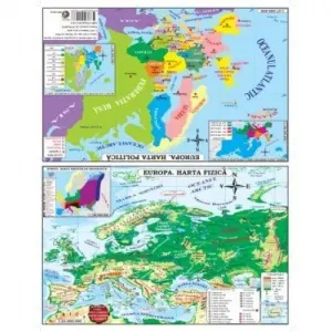 Coperta cărții Harta Europa pliata