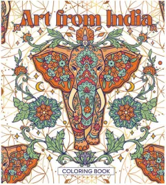 Coperta cărții Art from India Coloring Book
