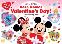 Coperta cărții Here comes Valentine's Day! a lift-the-flap book