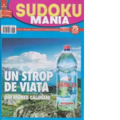 Coperta cărții Sudoku mania. Numarul 75/2025