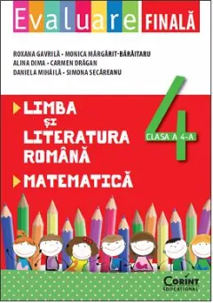 Coperta cărții Evaluare finala clasa a iv-a . limba si literatura romana si matematica