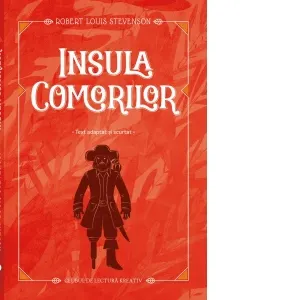 Coperta cărții Insula comorilor. Text adaptat si scurtat + jurnal de lectura