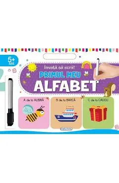 Coperta cărții Invata sa scrii! Primul meu alfabet