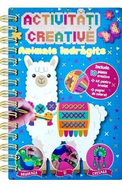 Coperta cărții Animale indragite. Activitati creative