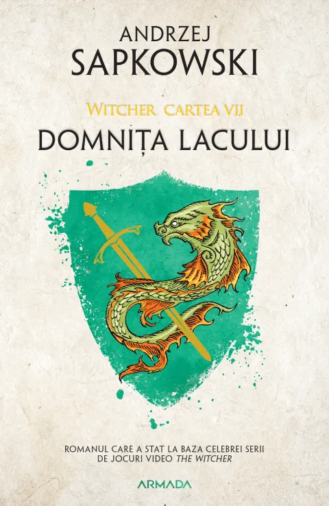 Coperta cărții Domnita lacului. Seria Witcher Vol.7