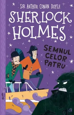 Coperta cărții Sherlock Holmes. Semnul celor patru