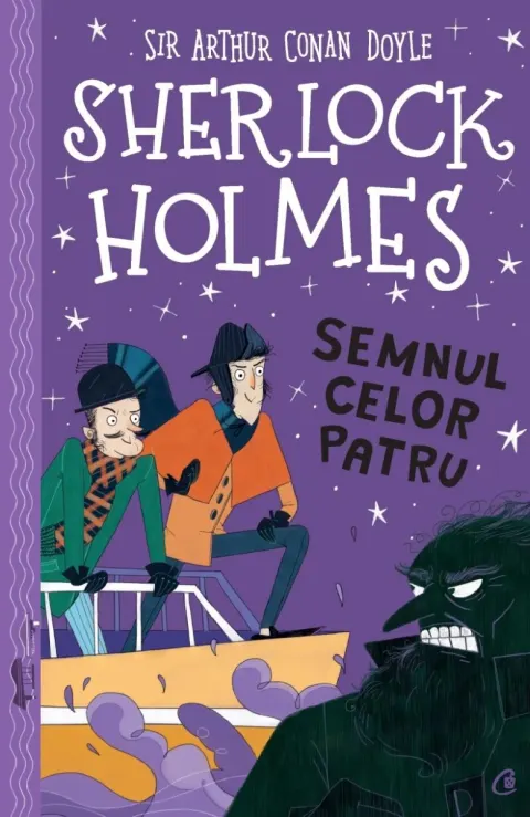 Coperta cărții Sherlock Holmes. Semnul celor patru