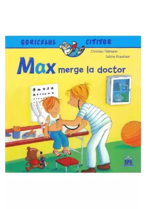 Coperta cărții Max merge la doctor