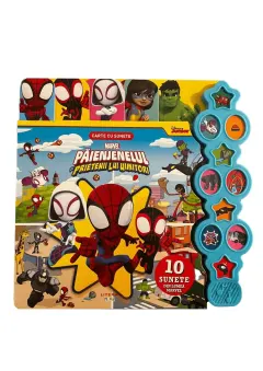 Coperta cărții Disney. Marvel. Paienjenelul si prietenii lui uimitori. Carte cu sunete