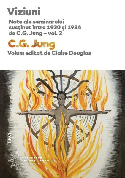 Coperta cărții Viziuni. Note ale seminarului susținut între 1930 și 1934 de C.G. Jung (Vol.2)