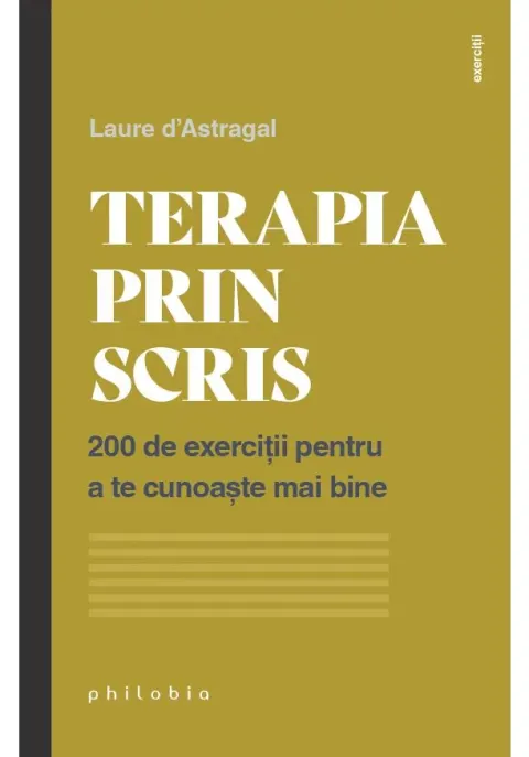 Coperta cărții Terapia prin scris