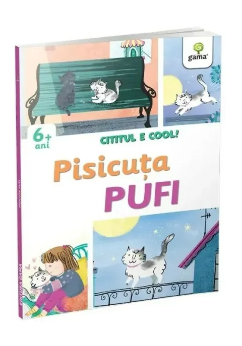 Coperta cărții Pisicuta Pufi/Cititul e cool