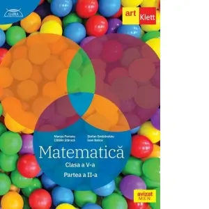 Coperta cărții Matematica. Clasa a V-a. Partea a II-a. Clubul matematicienilor