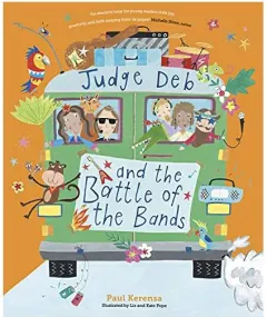 Coperta cărții Judge Deb and the Battle of the Bands