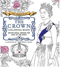 Coperta cărții Unofficial the Crown Coloring Book