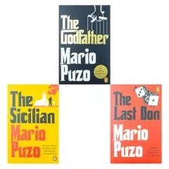 Coperta cărții Mario Puzo The Godfather Collection 3 Books Set