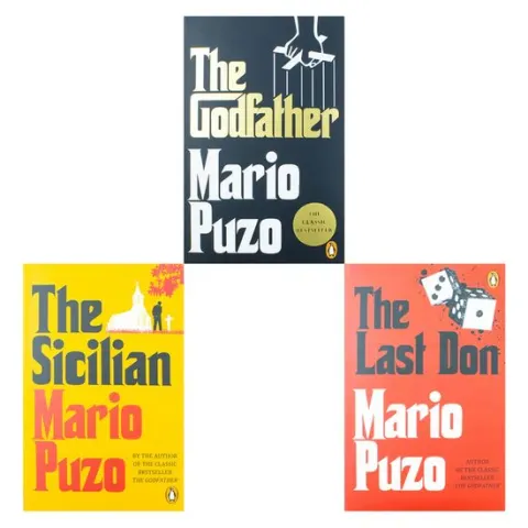 Coperta cărții Mario Puzo The Godfather Collection 3 Books Set