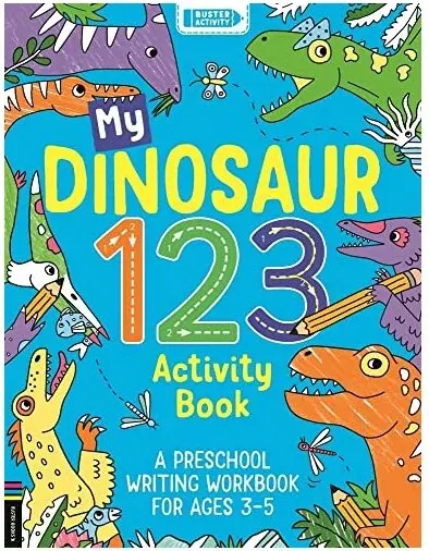 Coperta cărții My Dinosaur 123 Activity Book