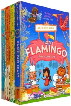 Coperta cărții Hotel Flamingo Shrink-wrap Pack (4 Books) Plodit