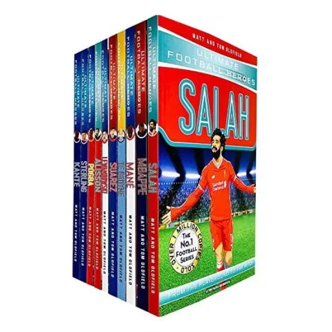 Coperta cărții Ultimate Football Heroes Series 2 Collection 10 Books Set