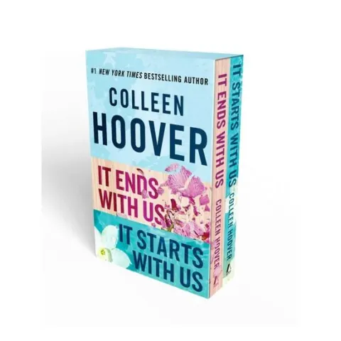 Coperta cărții Colleen Hoover It Ends with Us Boxed Set It Ends with Us, It Starts with Us - Box Set