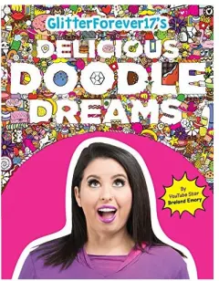 Coperta cărții Glitterforever17's Delicious Doodle Dreams