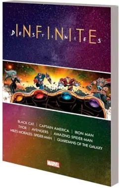 Coperta cărții Infinite Destinies, Jed Mackay, Gerry Duggan, Ibraim Roberson, Marco Castiello, Joey Vazquez