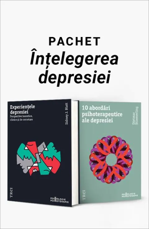 Coperta cărții Pachet Înțelegerea depresiei. Experiențele depresiei/10 abordări psihoterapeutice ale depresiei - Sidney J. Blatt
