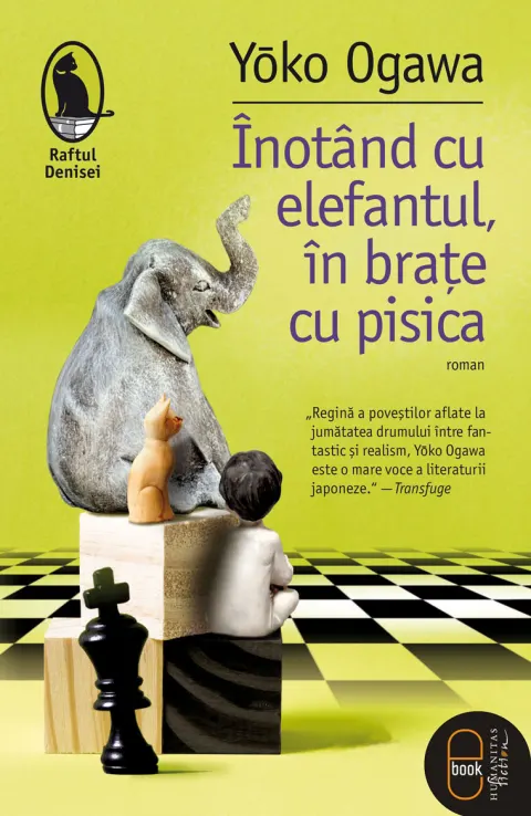 Coperta cărții Înotând cu elefantul, în brațe cu pisica (ebook)