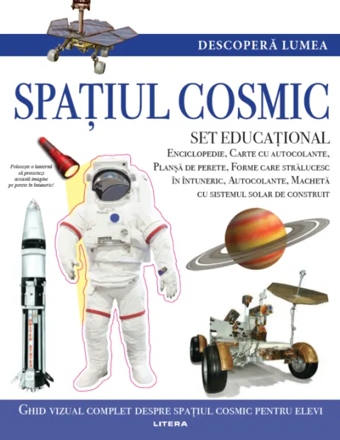 Coperta cărții Descoperă lumea. Spațiul cosmic