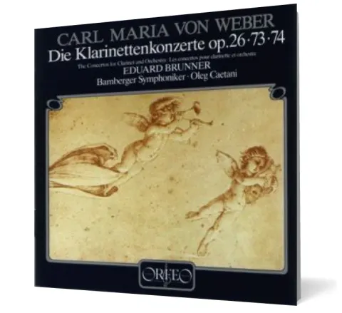 Coperta cărții Carl Maria von Weber - Klarinettenkonzerte