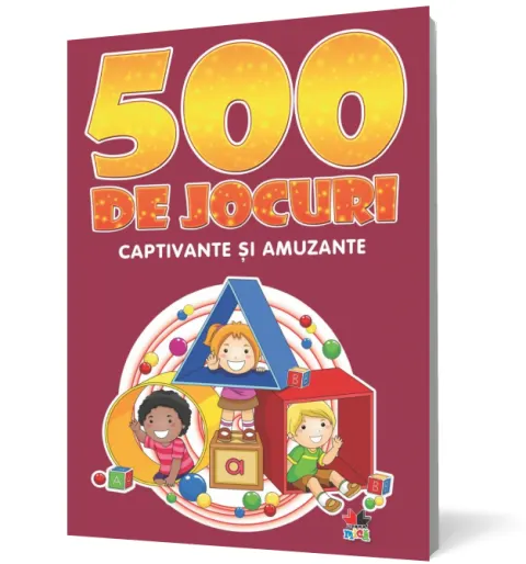 Coperta cărții 500 de jocuri captivante și amuzante