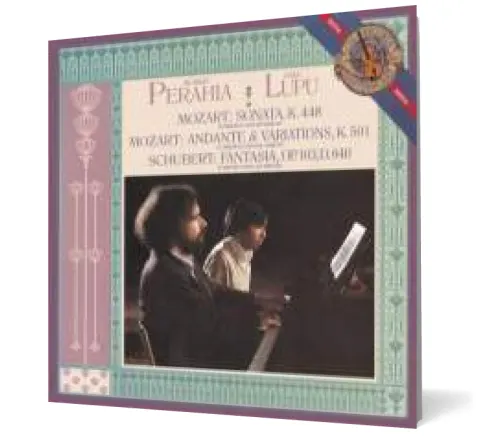 Coperta cărții Murray Perahia & Radu Lupu play Mozart & Schubert