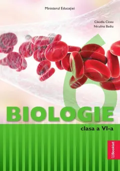 Coperta cărții Biologie. Manual clasa a VI-a