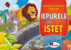 Coperta cărții Carte pop-up. Iepurele cel istet