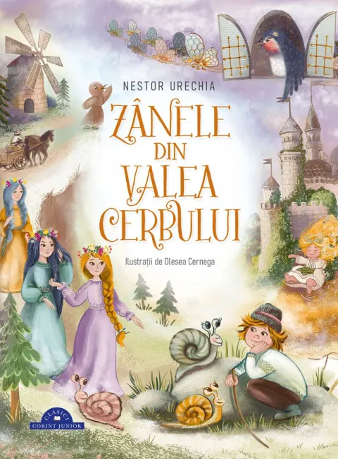 Coperta cărții Zânele din Valea Cerbului