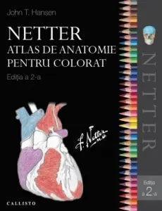 Coperta cărții Netter Atlas de anatomie pentru colorat (editia a doua)