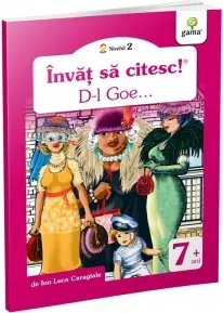 Coperta cărții Invat sa citesc! Nivelul 2 - D-l Goe...