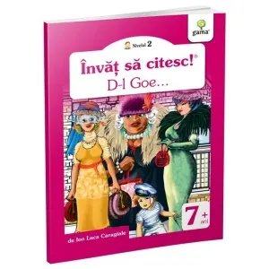 Coperta cărții Invat sa citesc! Nivelul 2 - D-l Goe...