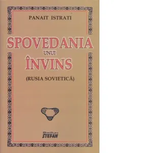 Coperta cărții Spovedania unui invins
