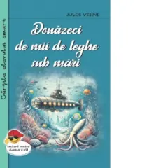 Coperta cărții Douazeci de mii de leghe sub mari