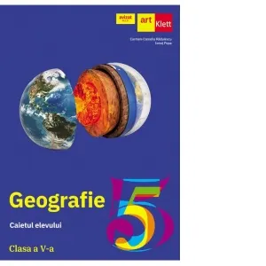 Coperta cărții Geografie. Caietul elevului. Clasa a V-a