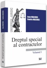 Coperta cărții Dreptul special al contractelor. Volumul I