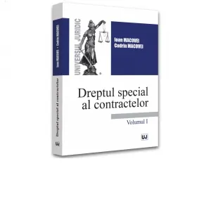 Coperta cărții Dreptul special al contractelor. Volumul I